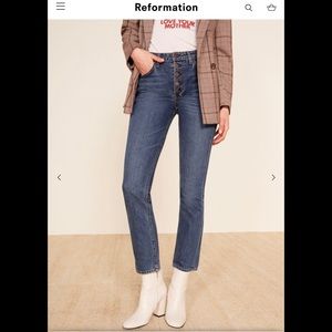 Reformation Winona Mid Slim Jean- BNWT